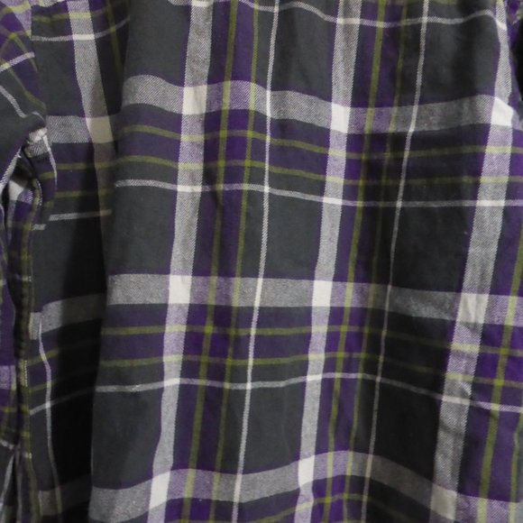 P.S. From Aeropostale, plaid long sleeve button down front shirt, size small, 8 - Picture 12 of 12